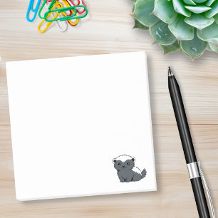 Post-it® Blaireau Miel Cartoon Mignon