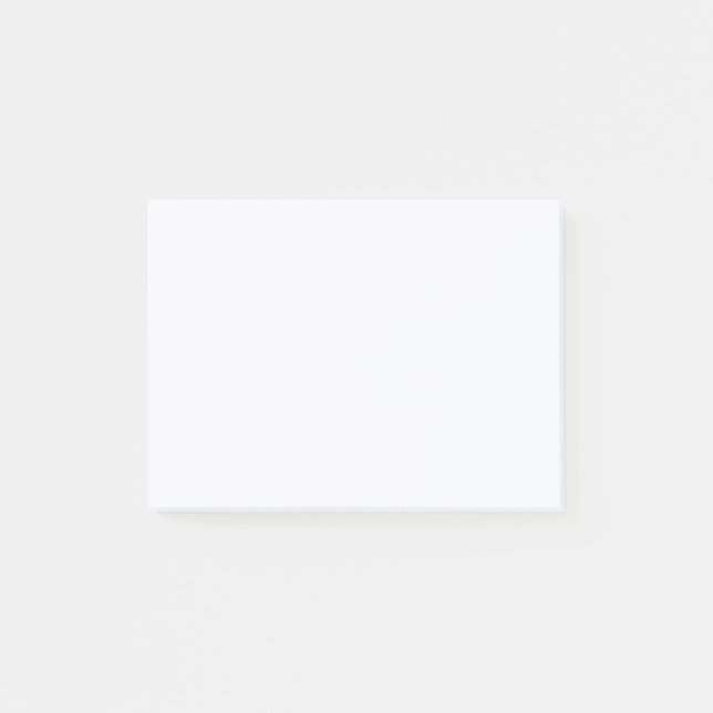 Post-it® Blanc Fantôme Uni (Devant)