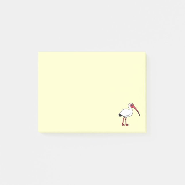 Post-it® Blanc IBIS de Birdorable (Devant)