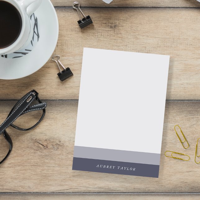 Post-it® Bleu et gris fumée de minuit (Créateur téléchargé)