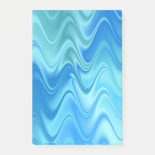 Post-it® Bleu foncé Abstrait