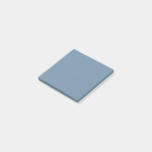 Post-it® Bleu gris (couleur solide)