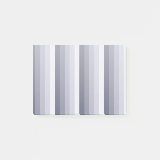 Post-it® Bleu gris rayures (Devant)