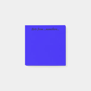 Post-it® Bleu/Indigo