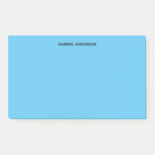 Post-it® Bleu personnalisé