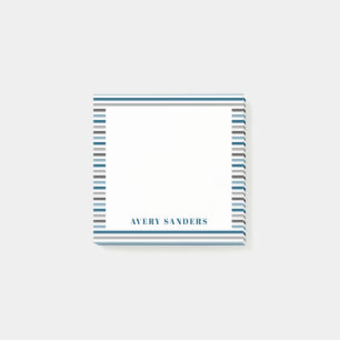 Post-it® Bleu simple et gris