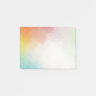 Post-it® Bleu vert violet rose rouge jaune Abstrait Art