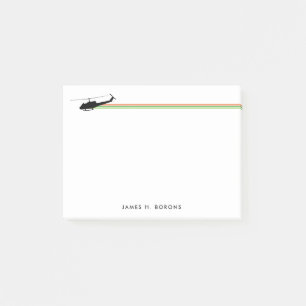 Post-it® Bloc-notes à Personnaliser rayée UH-1 Huey Helicop