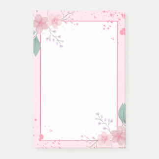 Post-it® Bloc-notes à thème rose