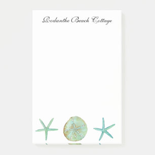 Post-it® Bloc-notes aquarelle étoile de mer personnalisé