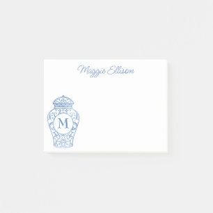 Post-it® Bloc-notes de la boîte à gingembre monogramme de l