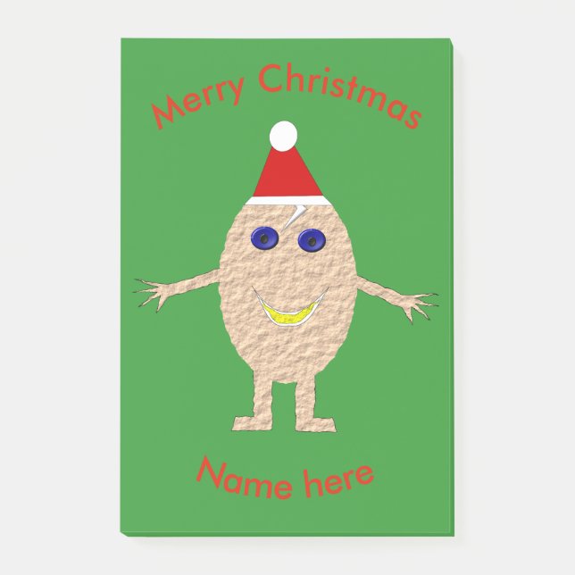 Post-it® Bloc-notes Funny Christmas Egg (Devant)