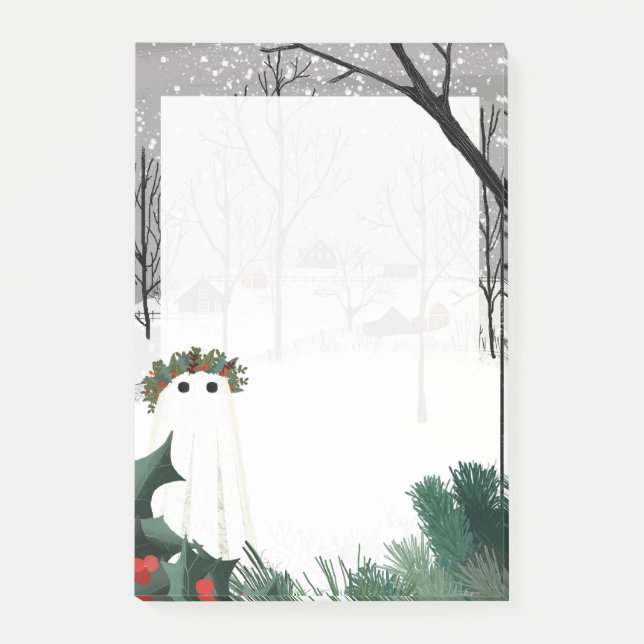 Post-it® Bloc-notes Holly King (Devant)