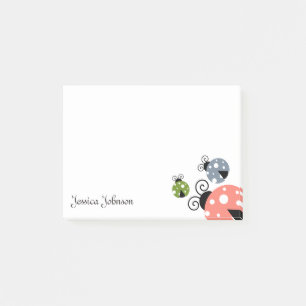 Post-it® Bloc-notes Ladybug personnalisé