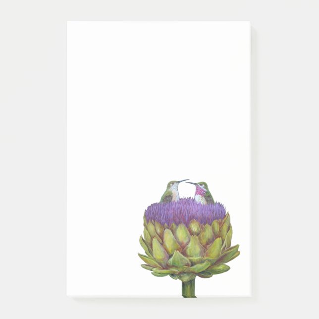 Post-it® Bloc-notes Love et Artichoke Post-it (Devant)