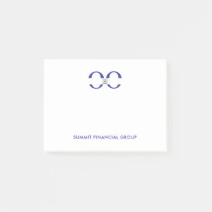 Post-it® Bloc-notes personnalisé 4x3 pour l'image de marque