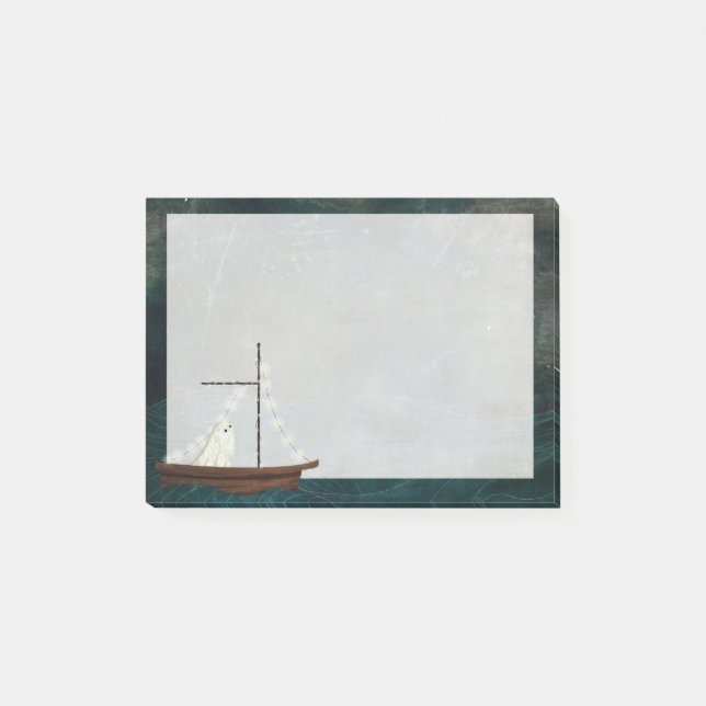 Post-it® Bloc-notes pour bateaux fantômes (Devant)