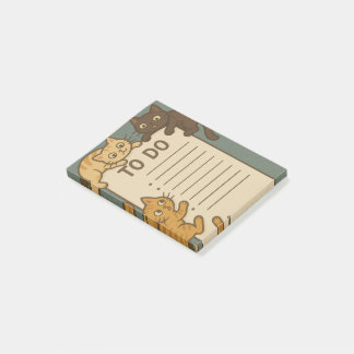 Post-it® Bloc-notes pour chat Kitty