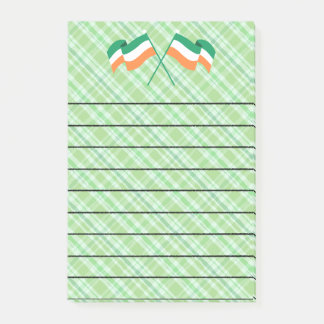 Post-it® Blocs-notes avec drapeau irlandais