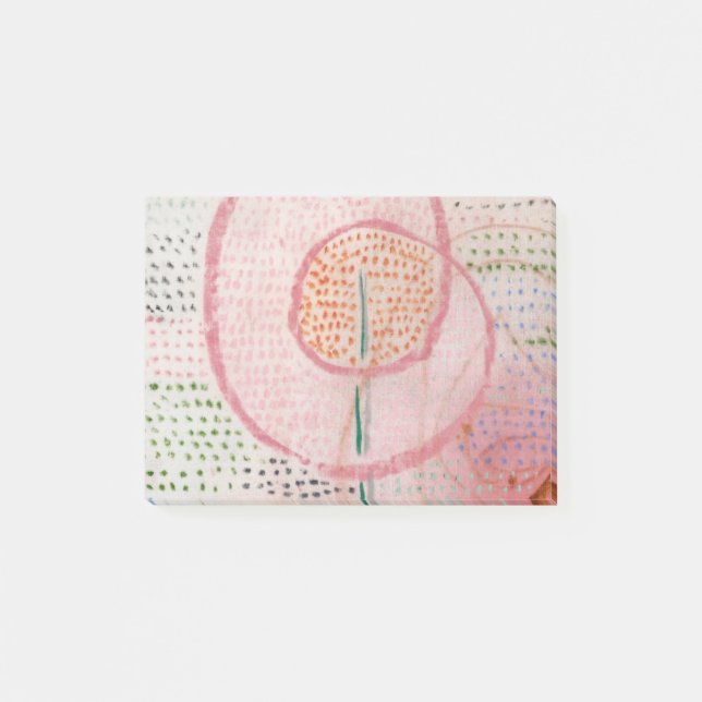 Post-it® Blossoming (1934) painting by Paul Klee (Devant)