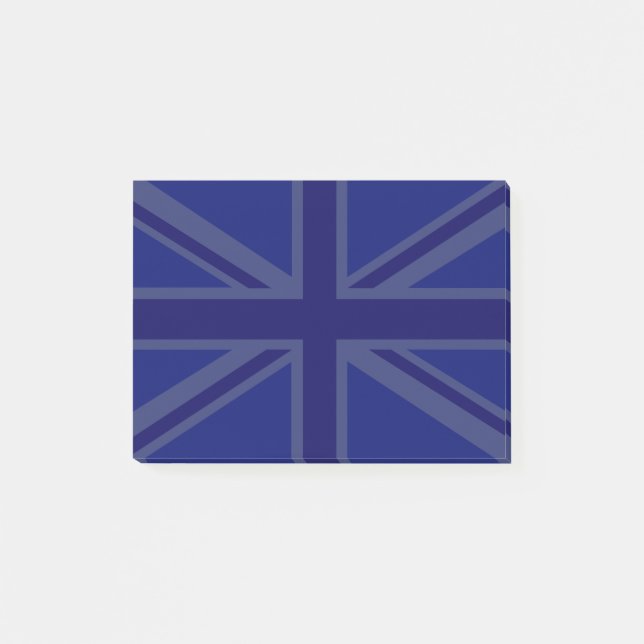 Post-it® Blues pour une Union Jack (Devant)