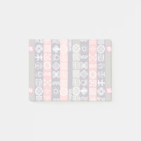 Boho-chic Ethnic African Design Post-it
