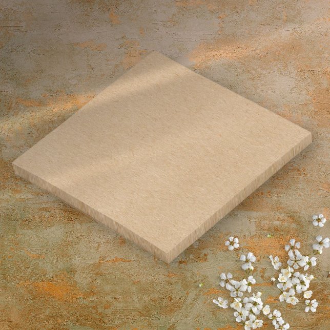 Post-it® Boho rustique kraft élégant (Stylish Boho Rustic Kraft Post-it Notes)