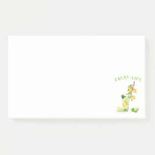 Post-it® Boisson de jus de citron Publier les notes