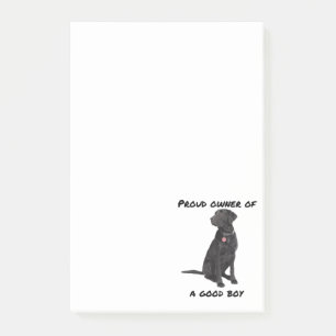 Post-it® Bon Garçon Black Lab