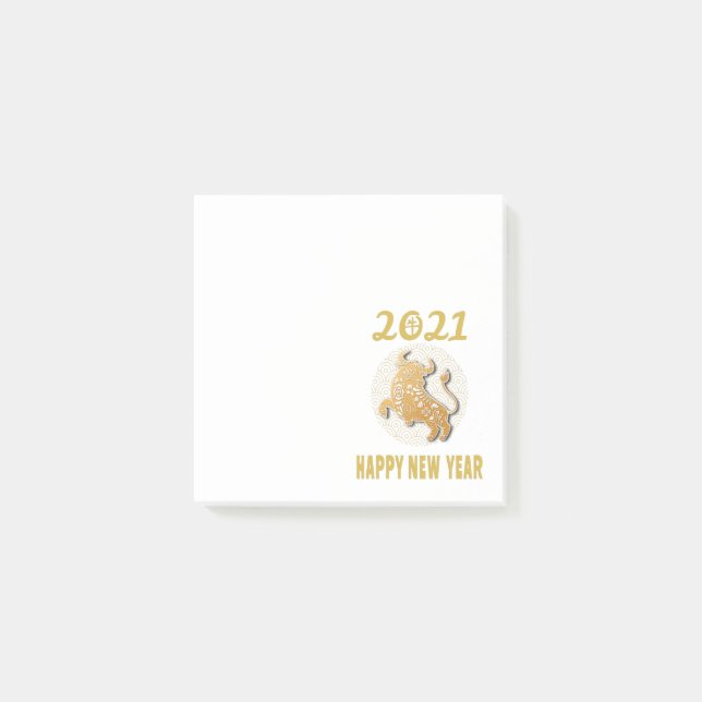 Post-it® Bonne année chinoise 2021 (Devant)