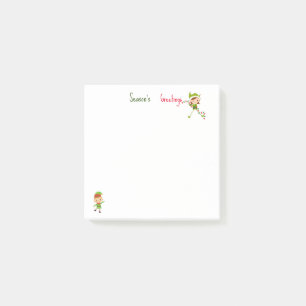 Post-it® Bonnes Fêtes elfes mignonnes