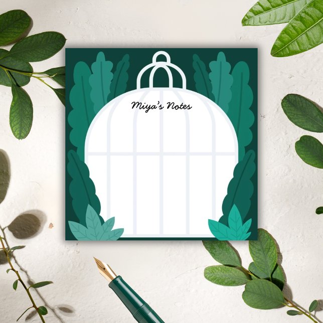 Post-it® Botanical Greenhouse Sticky Notes - Miya’s Notes  (Créateur téléchargé)