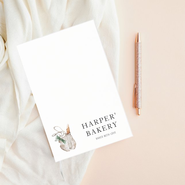 Post-it® Boulangerie fraîche moderne Professionnel Logo Ent (Créateur téléchargé)