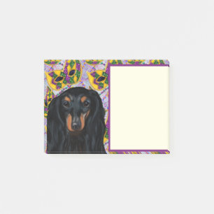 Post-it® Bouledogue allemand, plus précisément Basset allem