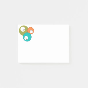 Post-it® Boules de bowling modernes du milieu du siècle