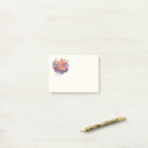 Post-it® Bouquet de fleurs d'été Whimsical Boho
