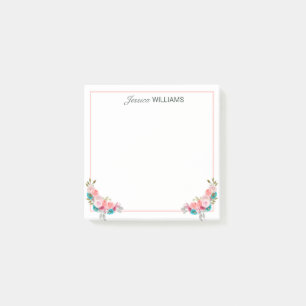 Post-it® Bouquet de rose douce