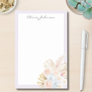 Post-it® Bouquet Floral Tropical Fleur Pretty Monogrammé