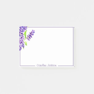 Post-it® Bouquet lilas personnalisé