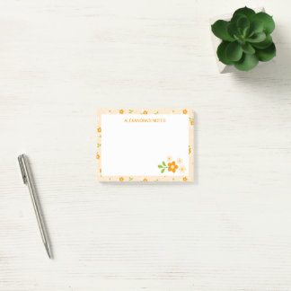 Post-it® Bouquets Floraux de Marguerites de Printemps Perso