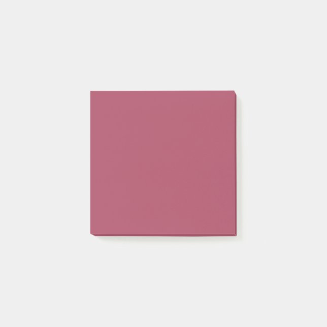 Post-it®  Bourgogne clair (couleur solide)  (Devant)