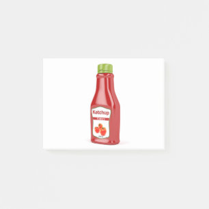 Post-it® Bouteille de ketchup