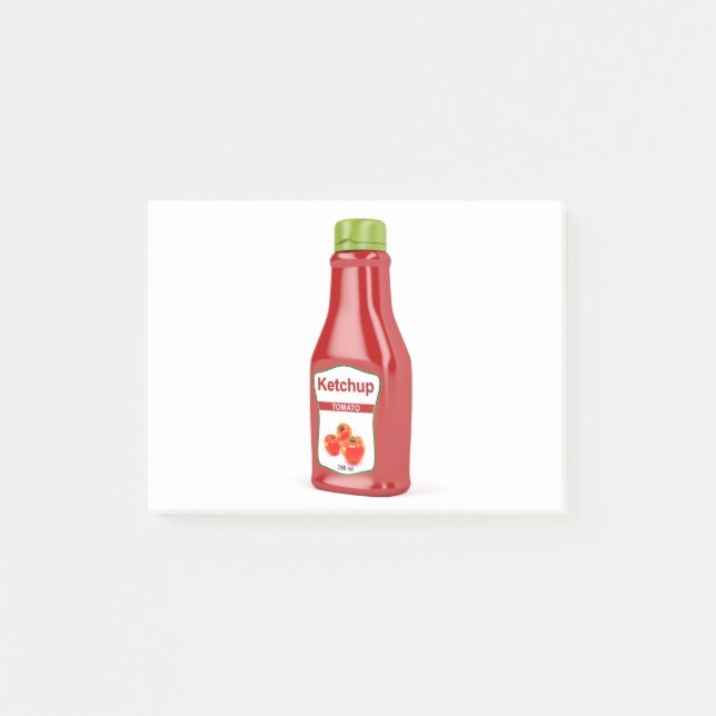 Post-it® Bouteille de ketchup (Devant)