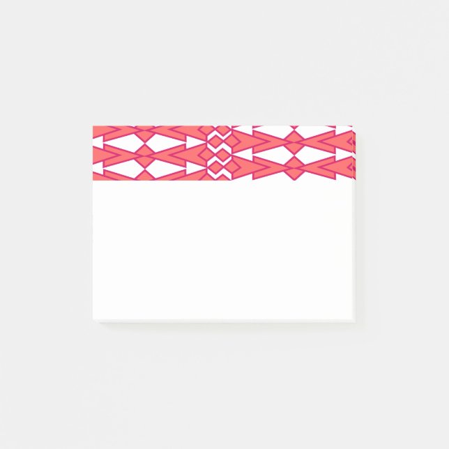 Post-it® Bowties rouges et roses (Devant)