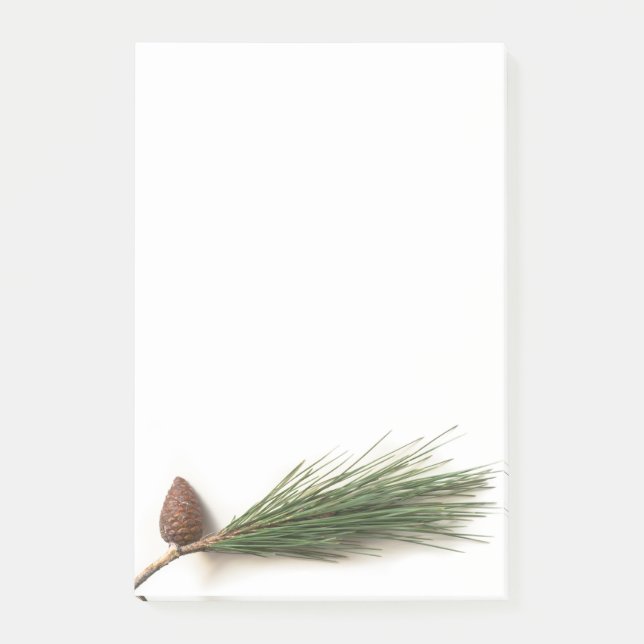Post-it® Branche de pin avec pinecones (Devant)