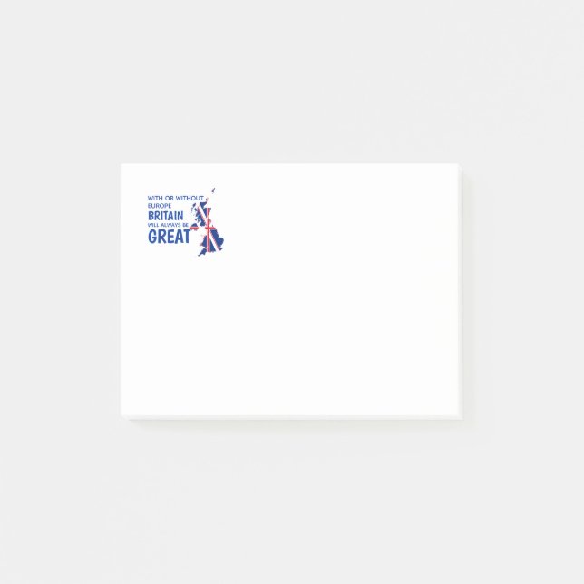 POST-IT® BREXIT GRANDE-BRETAGNE EUROPE (Devant)