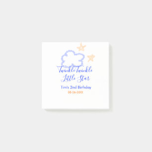 Post-it® Brille brille petite étoile anniversaire violet or