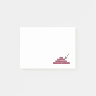 Post-it® Briques et Truelle