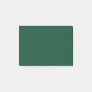 Post-it® British Racing Green Solid Color