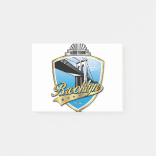 Post-it® Brooklyn Design Gold